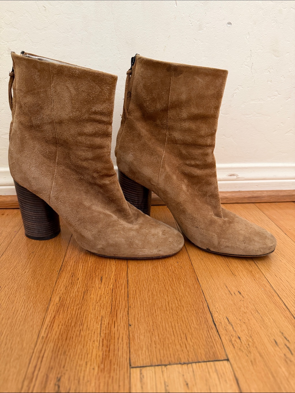 Isabel Marant Suede Ankle Booties - Brown